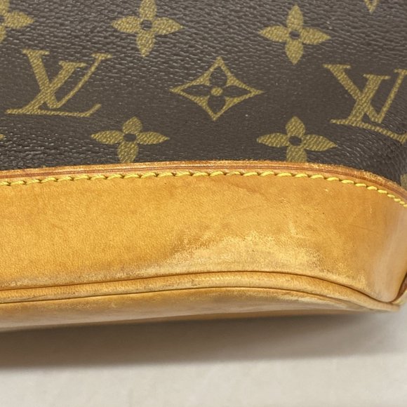 LOUIS VUITTON Brown Monogram Alma Bag - Picture 6 of 10